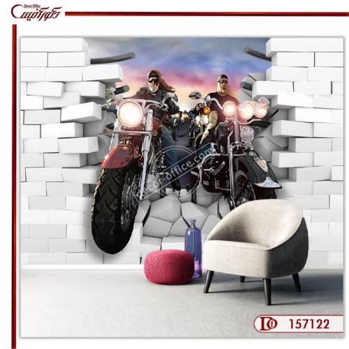 پوستر دیواری موتور سیکلت 157122